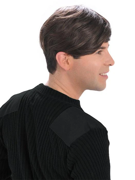 Men's System 6 x 9 | Human Hair Topper (Hand-Tied) | UNAVAILABLE - Image 2