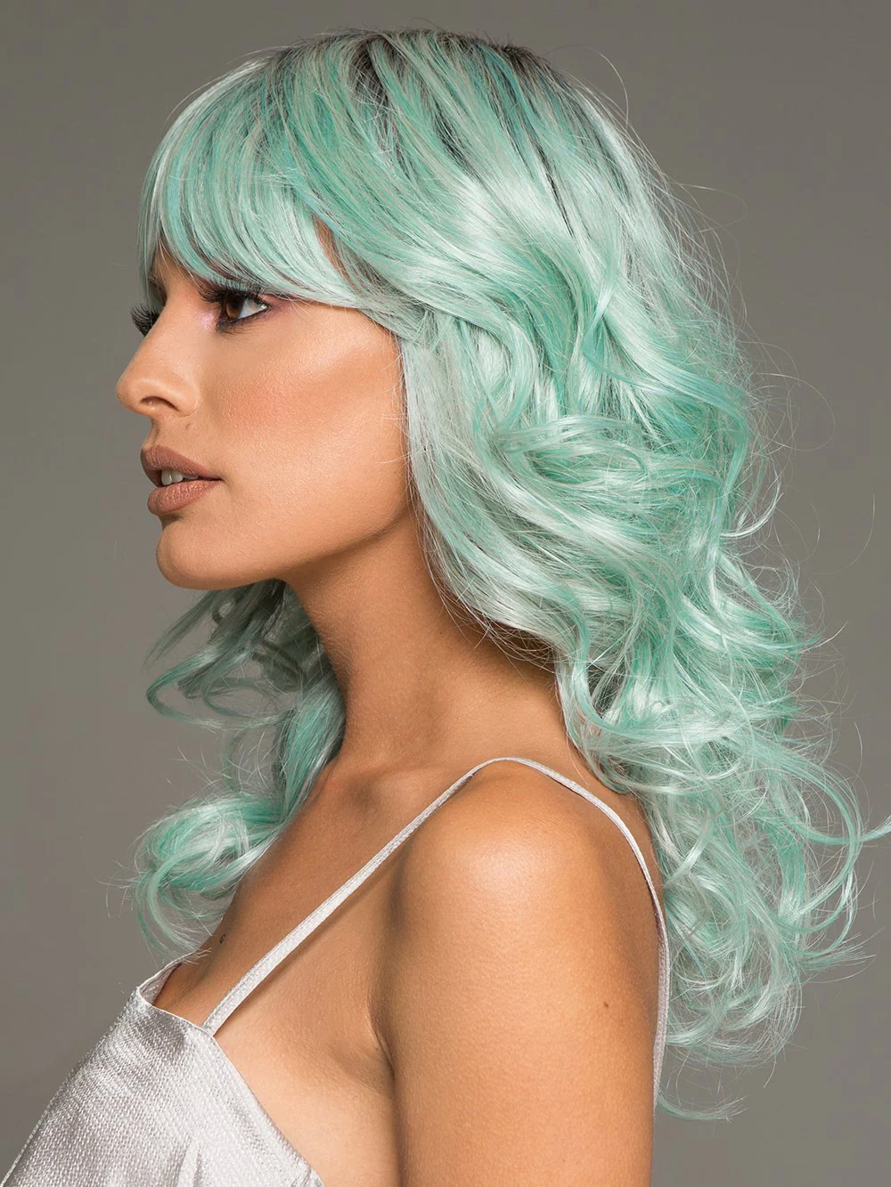 Mint To Be | HF Synthetic Colored Wig (Basic Cap) | DISCONTINUED - Image 4