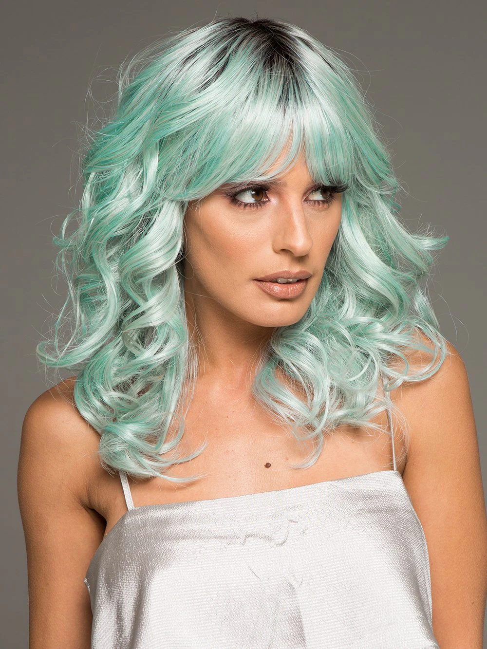 Mint To Be | HF Synthetic Colored Wig (Basic Cap) | DISCONTINUED - Image 6