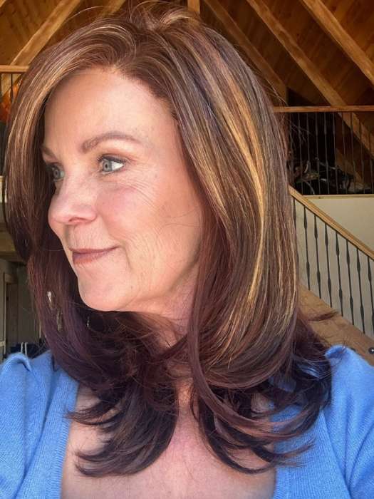 Miranda | Synthetic Lace Front Wig (Mono Part) - Image 4