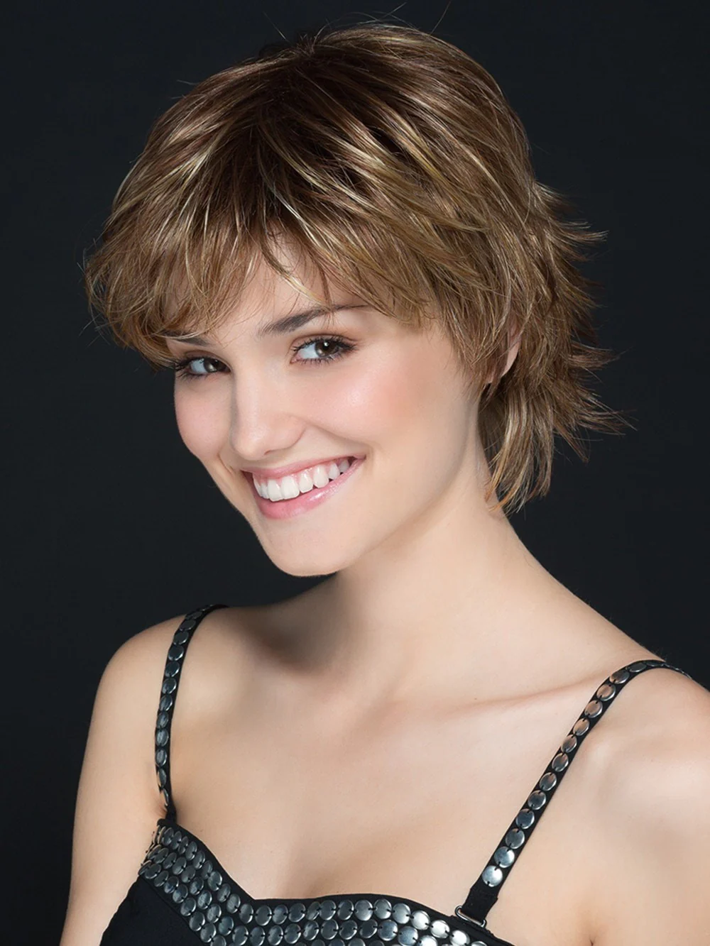 Miranda | Short Synthetic Wig (Mono Crown) | DISCONTINUED - Image 5