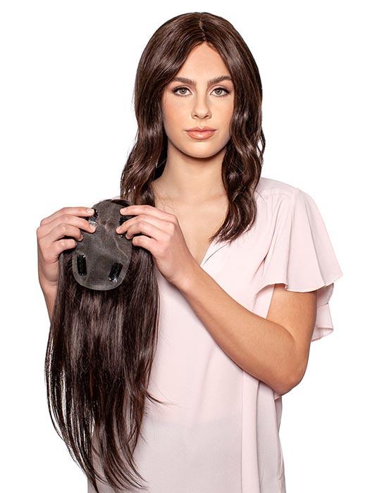 Natural Lace-Top B | Remy Human Hair Top Piece | UNAVAILABLE - Image 2