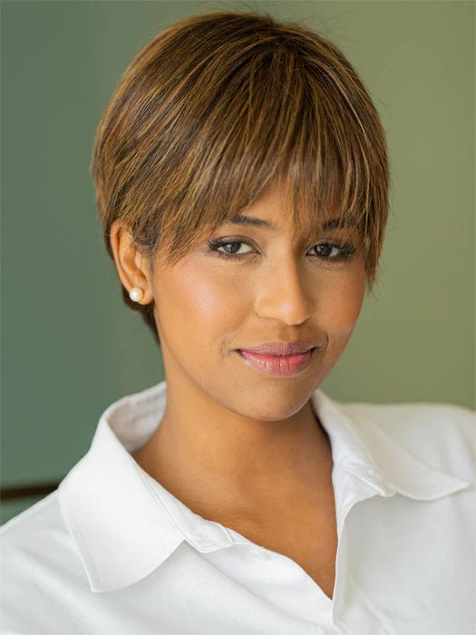 Paula | Human Hair/Synthetic Hair Blend Lace Front Wig (Mono Top) - Image 4