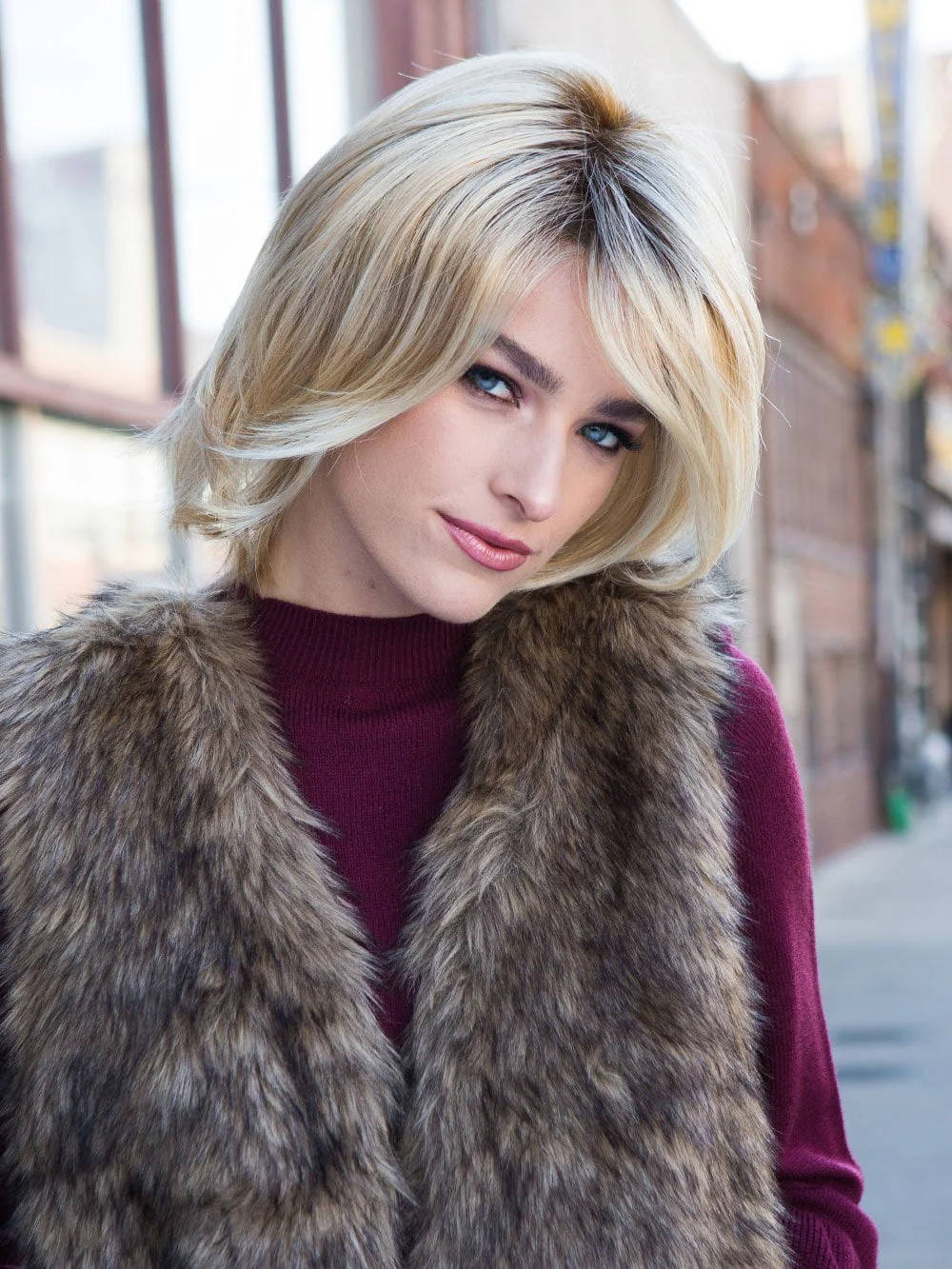 Play it Straight | Synthetic Lace Front Wig (Mono Part) - Image 13