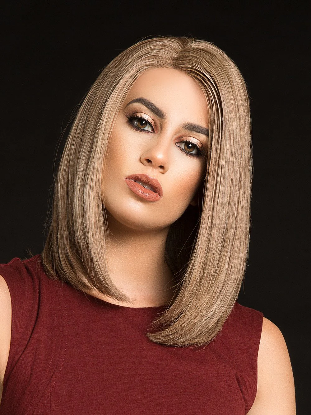PLF 002HM | Human Hair Lace Front Wig (Hand-Tied) | UNAVAILABLE - Image 2
