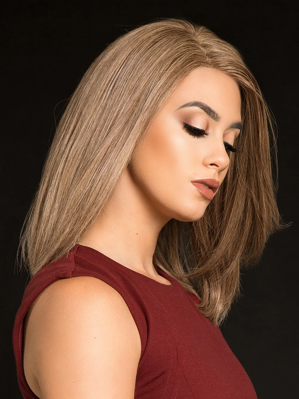 PLF 002HM | Human Hair Lace Front Wig (Hand-Tied) | UNAVAILABLE - Image 6