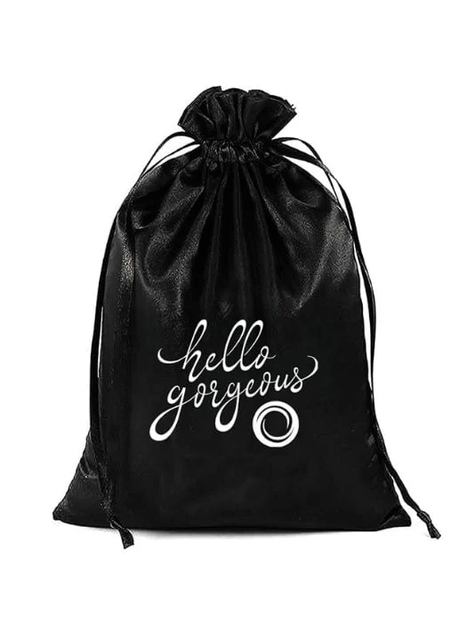 Satin Wig Travel & Storage Bag