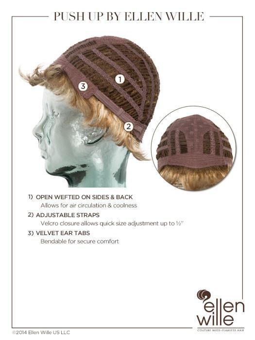 Push Up | Short Synthetic Wig (Basic Cap) | DISCONTINUED - Image 11