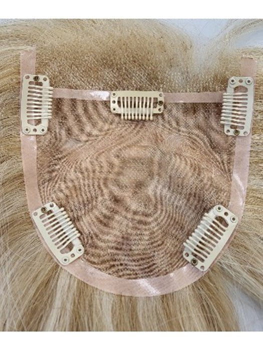 Remy HH Topper 14" | Human Hair Lace Front Topper (Mono Top) - Image 4
