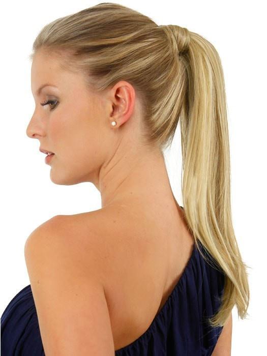 18" Simply Straight Pony | Synthetic Ponytail (Wrap-Around) - Image 7