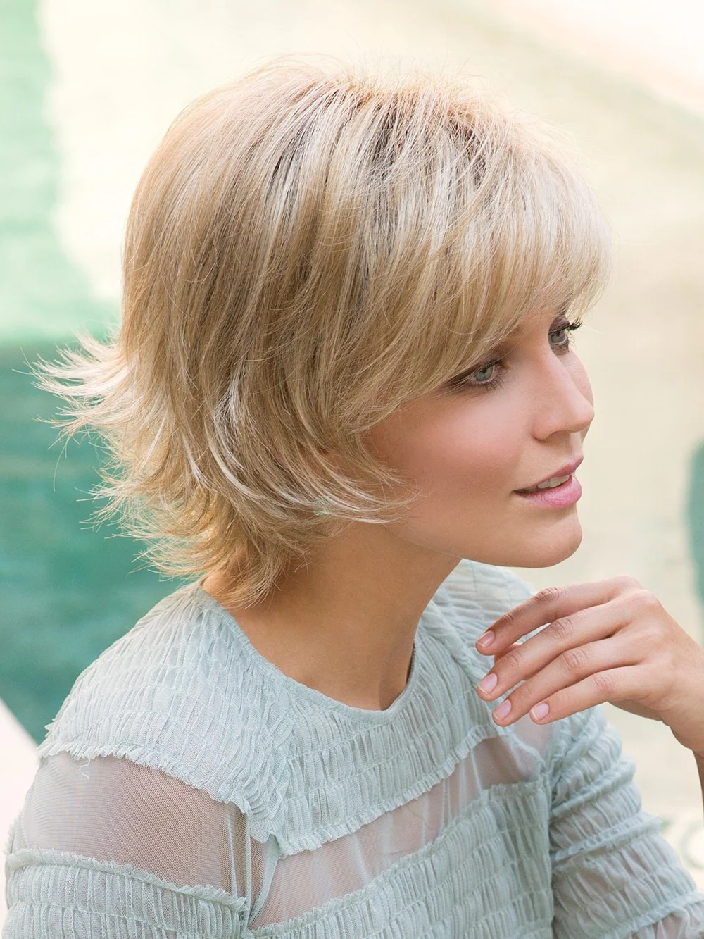 Sky Gradient | Synthetic Wig (Basic Cap) - Image 4