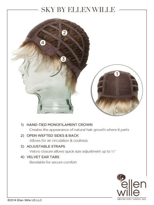 Sky | Synthetic Wig (Mono Crown) - Image 23