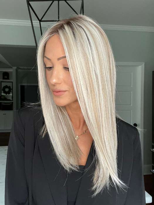 Sleek | Synthetic Lace Front Wig (Mono Part) - Image 18