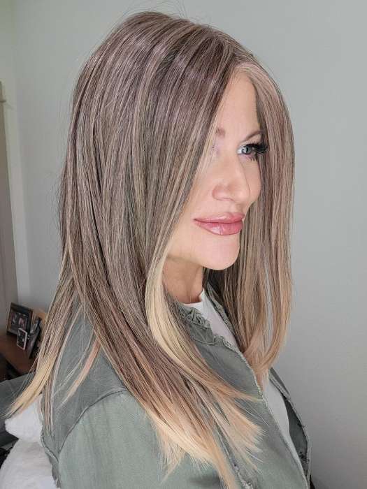 Sleek | Synthetic Lace Front Wig (Mono Part) - Image 4