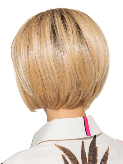 Smooth Cut Bob | Synthetic Lace Front Wig (Mono Top) - Image 4
