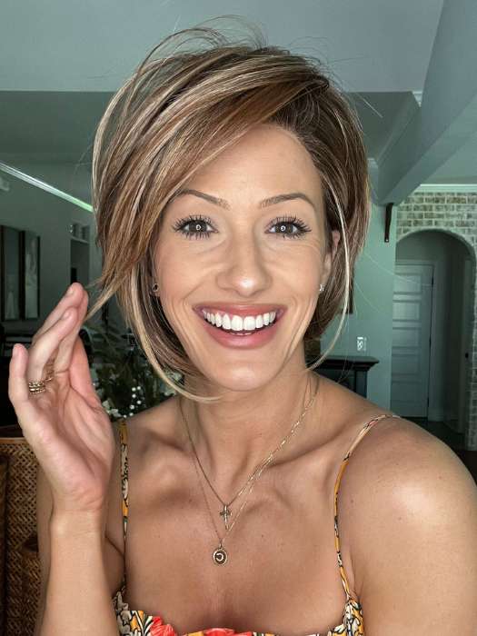 Smooth Cut Bob | Synthetic Lace Front Wig (Mono Top) - Image 9