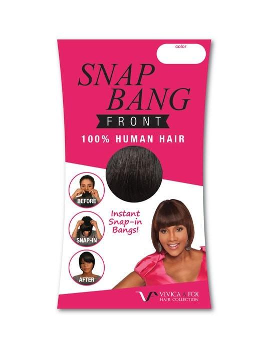 Snap Bang Front | Human Hair Bang (Clip In) - Image 3