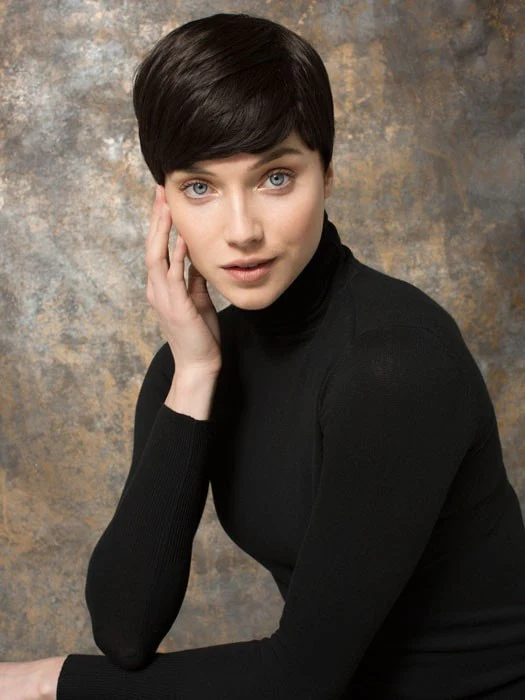 Space | Short Synthetic Wig (Mono Crown) | DISCONTINUED - Image 13