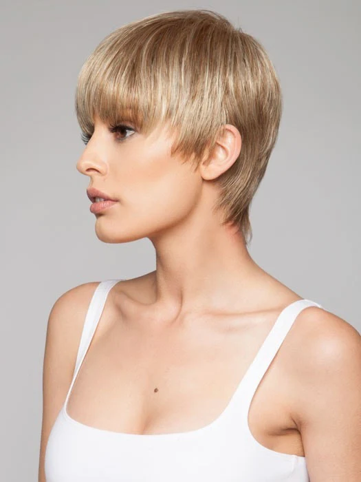 Space | Short Synthetic Wig (Mono Crown) | DISCONTINUED - Image 8