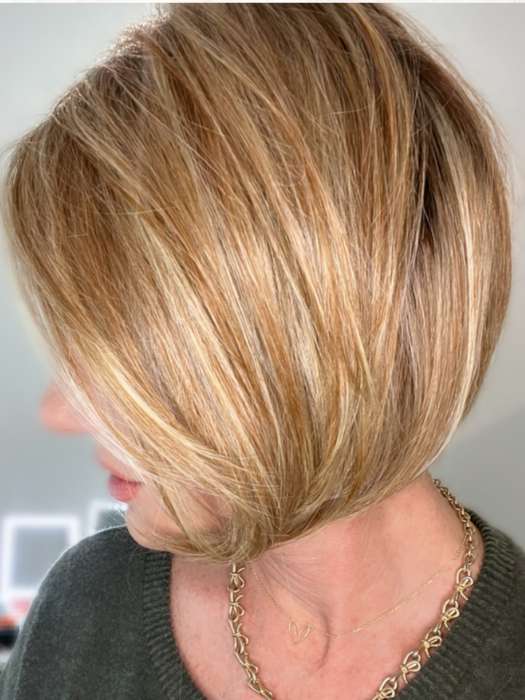 Straight Up With a Twist | HF Synthetic Lace Front Wig (Mono Top) - Image 10