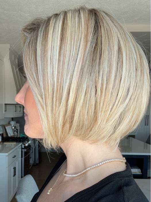 Straight Up With a Twist | HF Synthetic Lace Front Wig (Mono Top) - Image 15