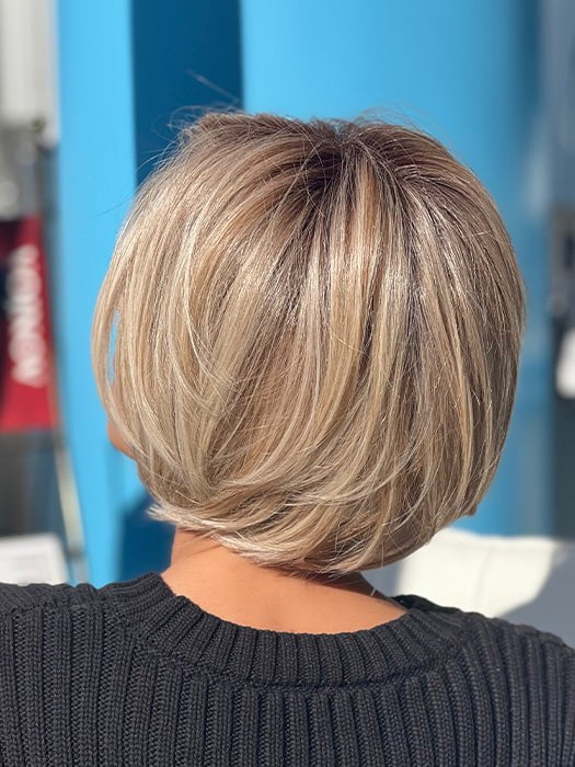 Straight Up With a Twist | HF Synthetic Lace Front Wig (Mono Top) - Image 20