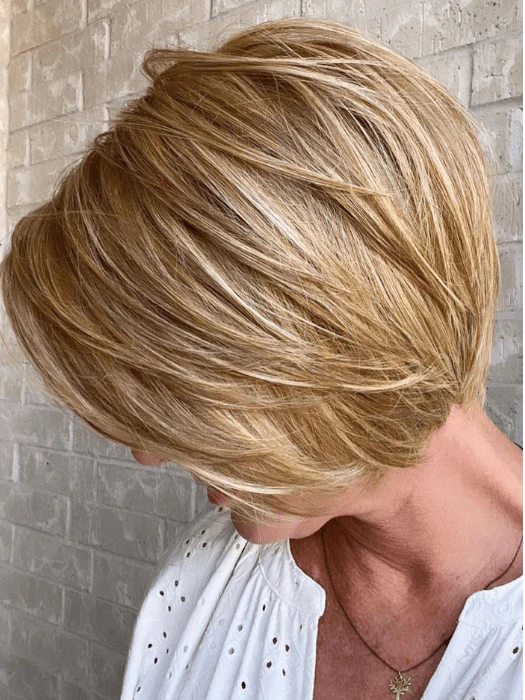 Straight Up With a Twist | HF Synthetic Lace Front Wig (Mono Top) - Image 7