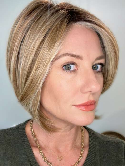 Straight Up With a Twist | HF Synthetic Lace Front Wig (Mono Top) - Image 8