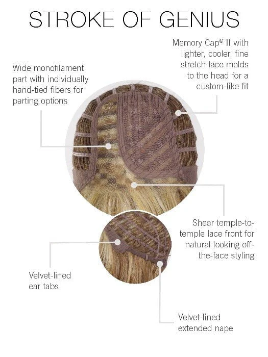 Stroke of Genius | Synthetic Lace Front Wig (Mono Part) - Image 33