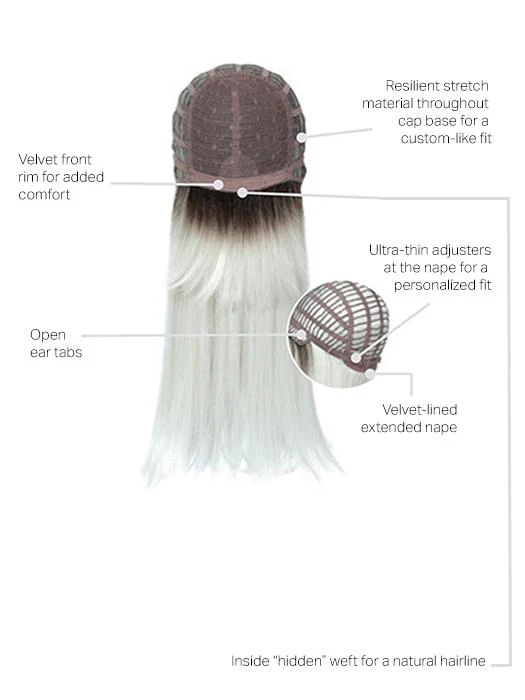 Sugared Pearl | HF Synthetic Wig (Basic Cap) - Image 9