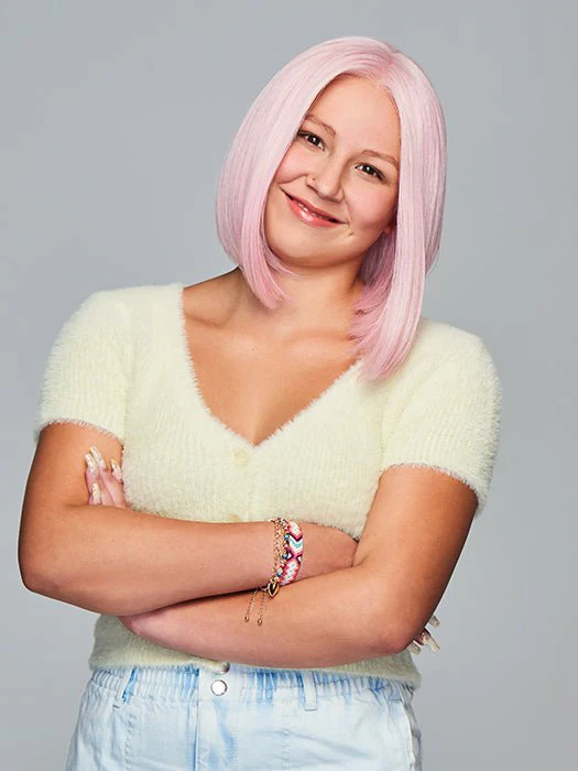 Sweetly Pink | Synthetic Lace Front Wig (Mono Part)