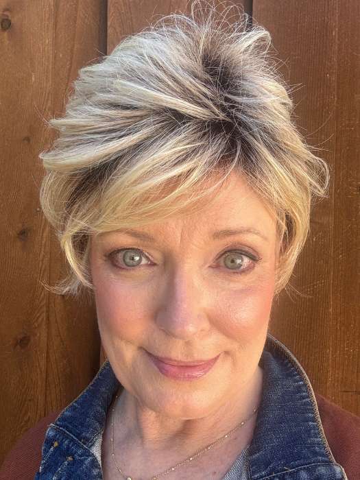 Swept Back Short Cut | Synthetic Wig (Basic) - Image 4