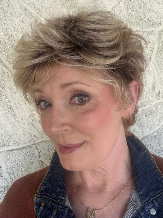 Swept Back Short Cut | Synthetic Wig (Basic) - Image 6