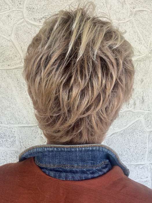 Swept Back Short Cut | Synthetic Wig (Basic) - Image 7