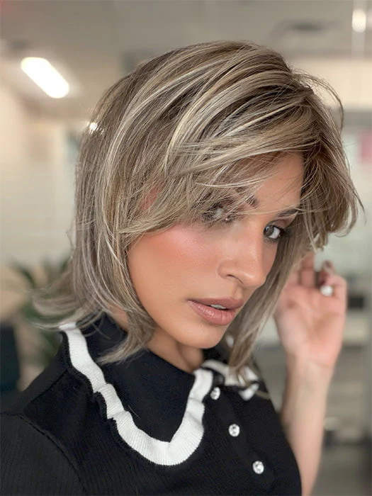 Timeless Charm | Synthetic Wig (Mono Part) - Image 8