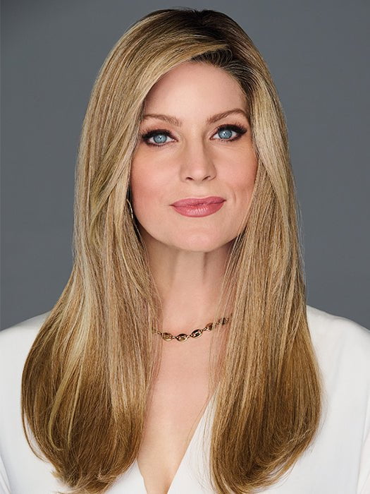 Top Billing 18" | Synthetic Lace Front Hair Topper (Mono Top) - Image 2
