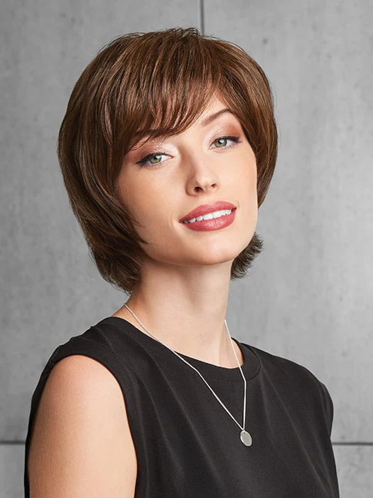 Top It Off With Fringe | Synthetic Hair Topper (Mono Crown) - Image 6