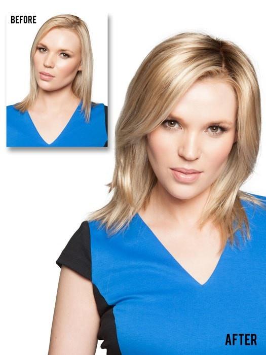 Top Notch | Synthetic Hair Topper (Double Mono Top) - Image 3