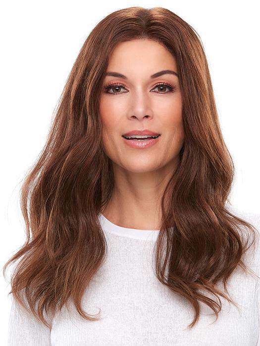 Top Smart HH 18" | Lace Front Remy Human Hair Topper (Mono Top) - Image 2