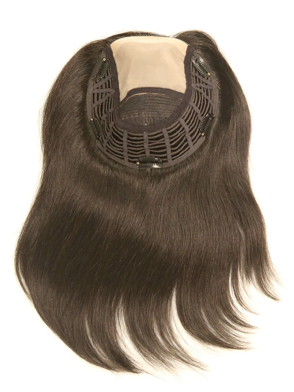 Top Style HH 12" Renau Exclusive | Remy Human Hair Topper (Full Mono) - Image 7