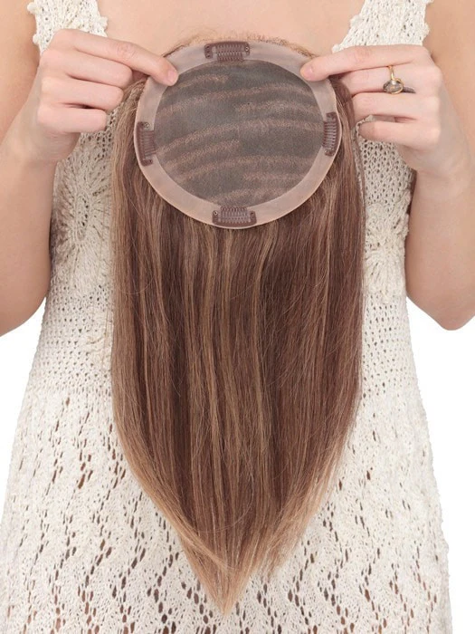 Toppiece 4004 | Human Hair Topper (Mono Base) | UNAVAILABLE - Image 2