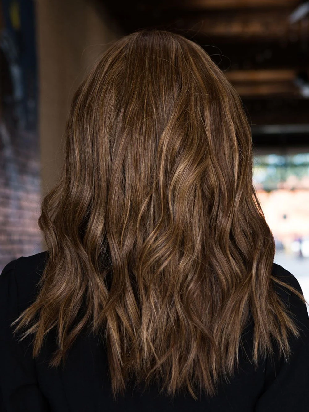 Veronica | Human Hair/ Synthetic Blend Wig (Mono Top) - Image 20